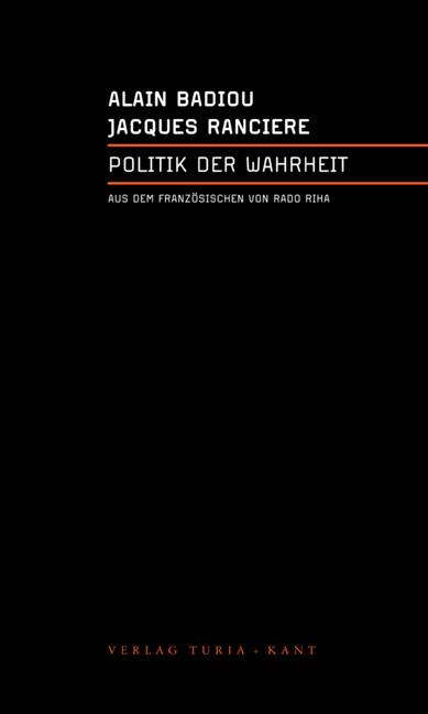 Vorderes Coverbild Politik der Wahrheit