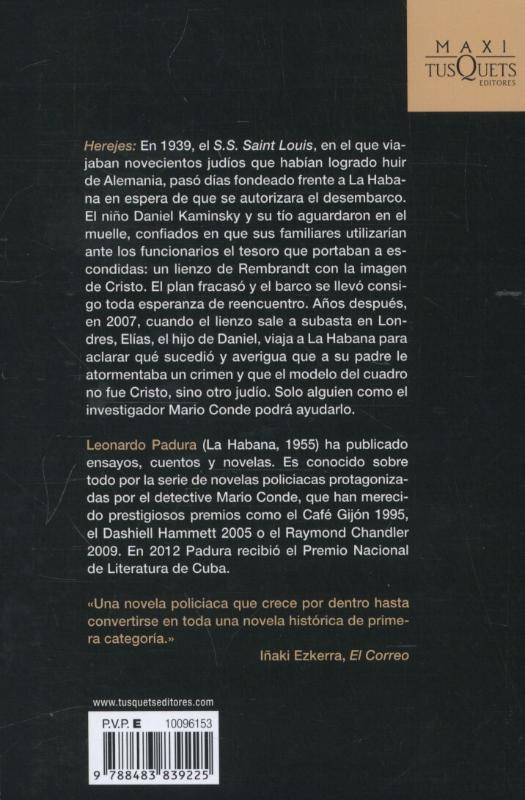 Rückseitencover Herejes