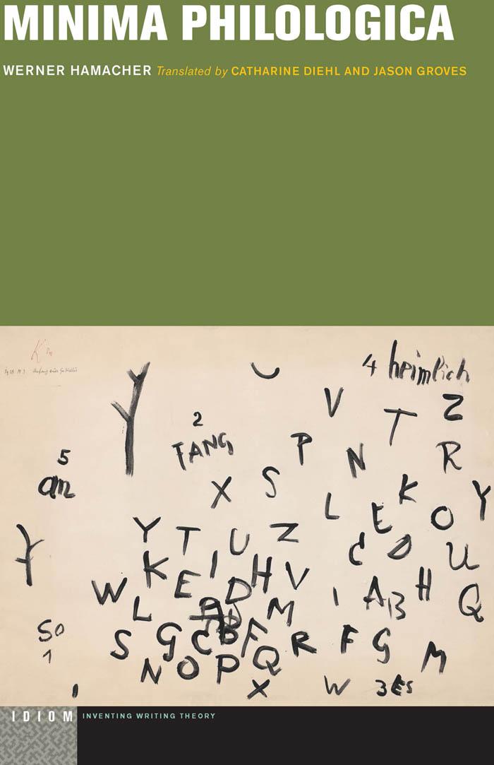 Vorderes Coverbild Minima Philologica