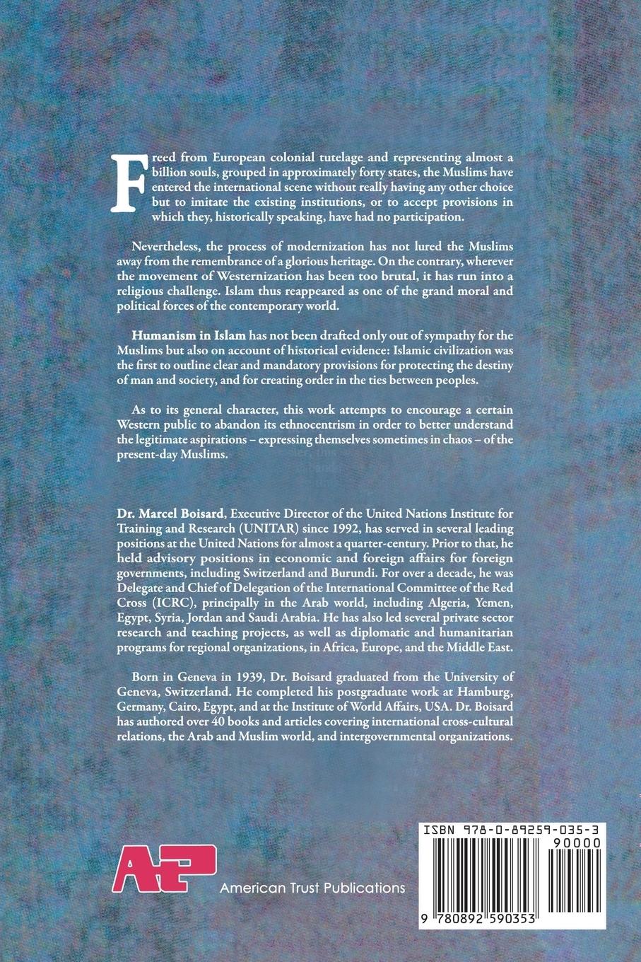 Rückseitencover Humanism in Islam