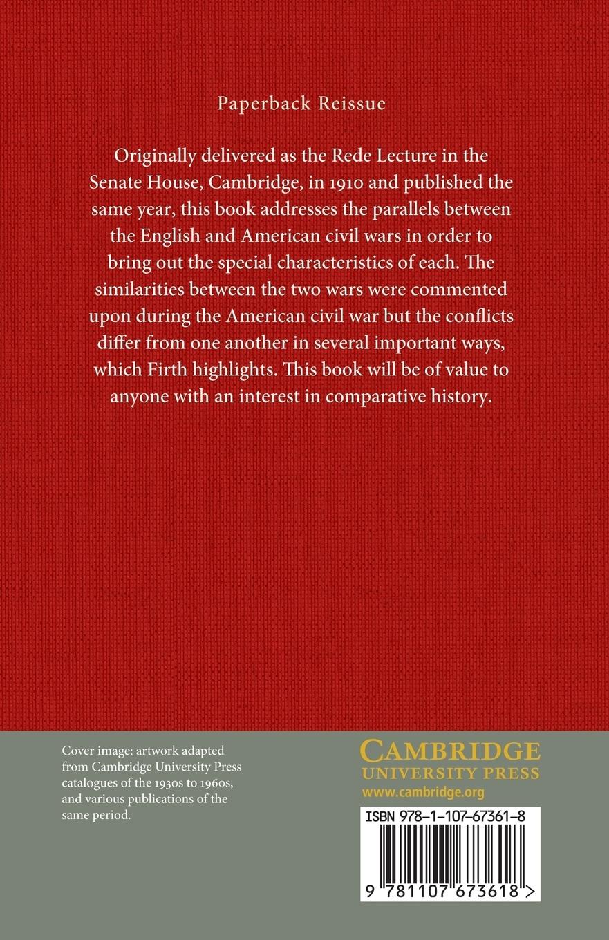Rückseitencover The Parallel Between the English and American Civil Wars