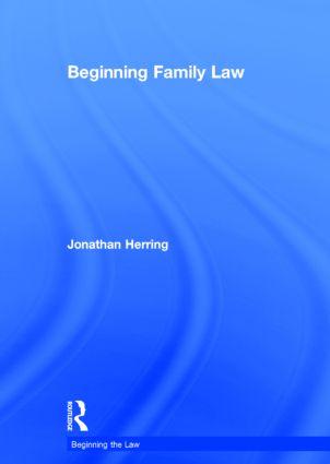 Vorderes Coverbild Beginning Family Law