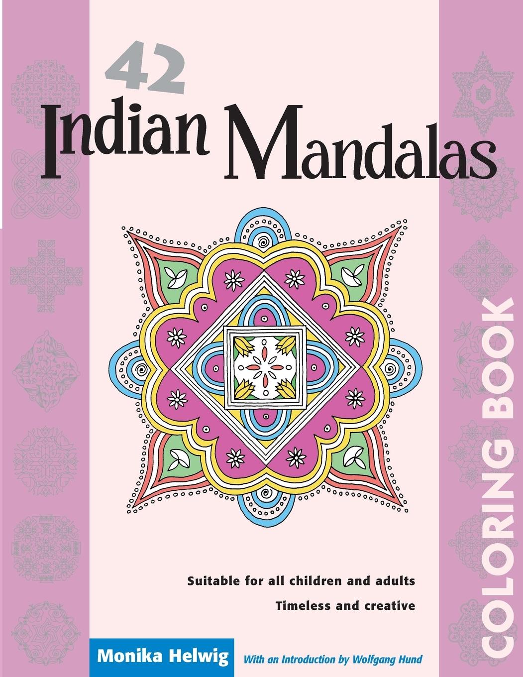 Vorderes Coverbild 42 Indian Mandalas Coloring Book