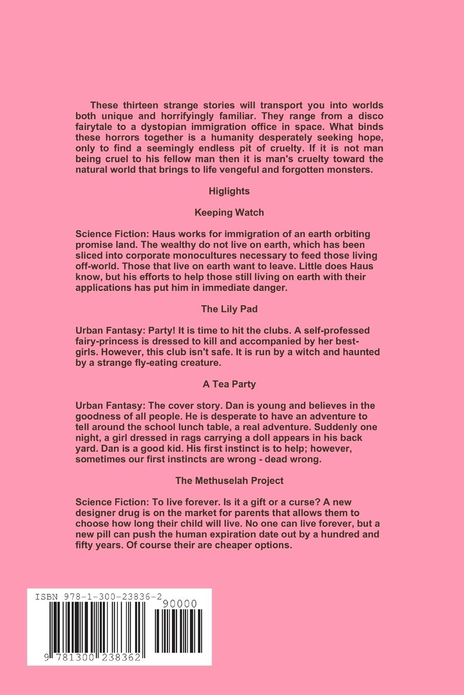 Rückseitencover A Tea Party & Other Strange Stories