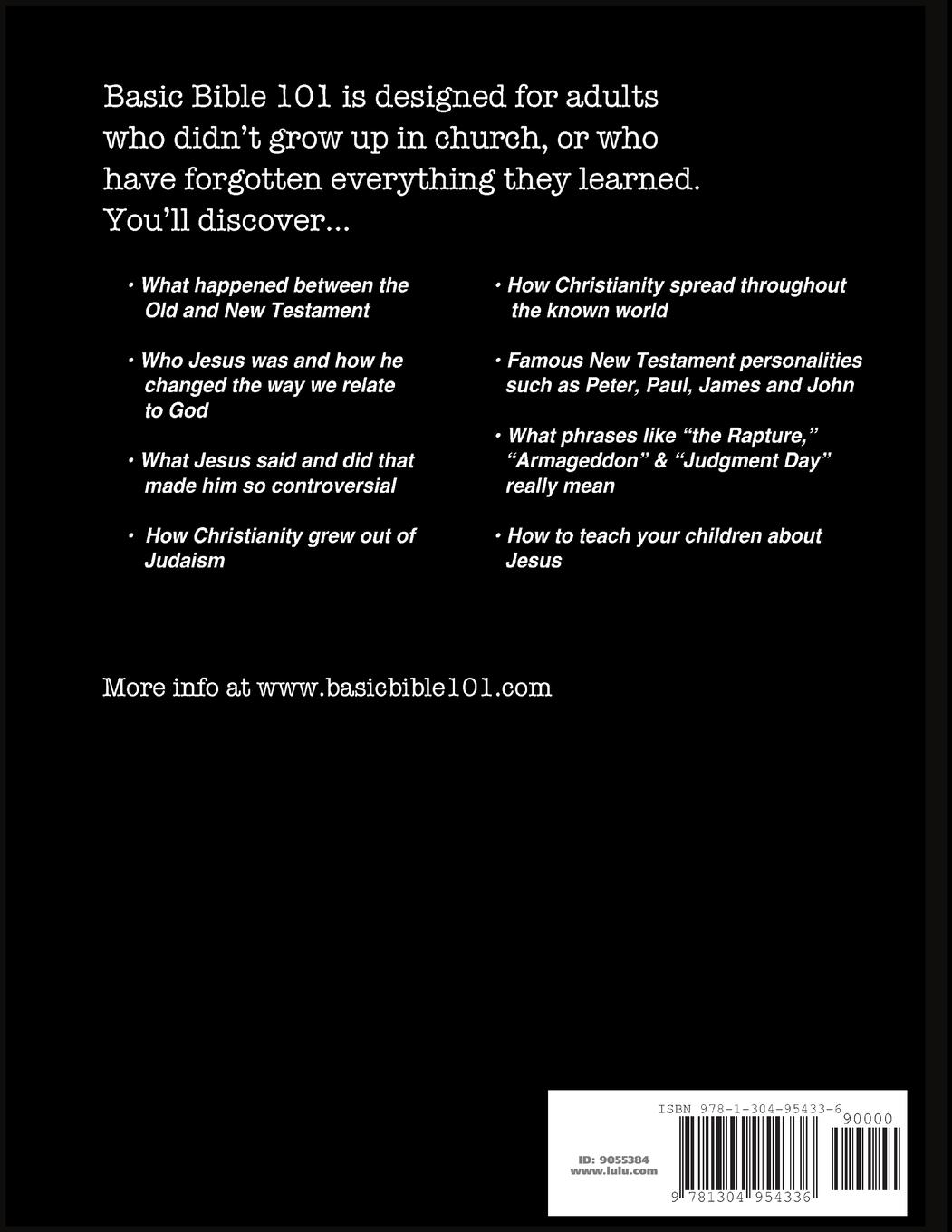 Rückseitencover Basic Bible 101 New Testament Leader's Guide