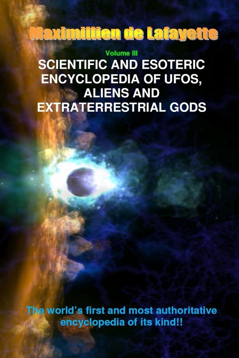Vorderes Coverbild V3. Scientific and Esoteric Encyclopedia of UFOs, Aliens and Extraterrestrial Gods