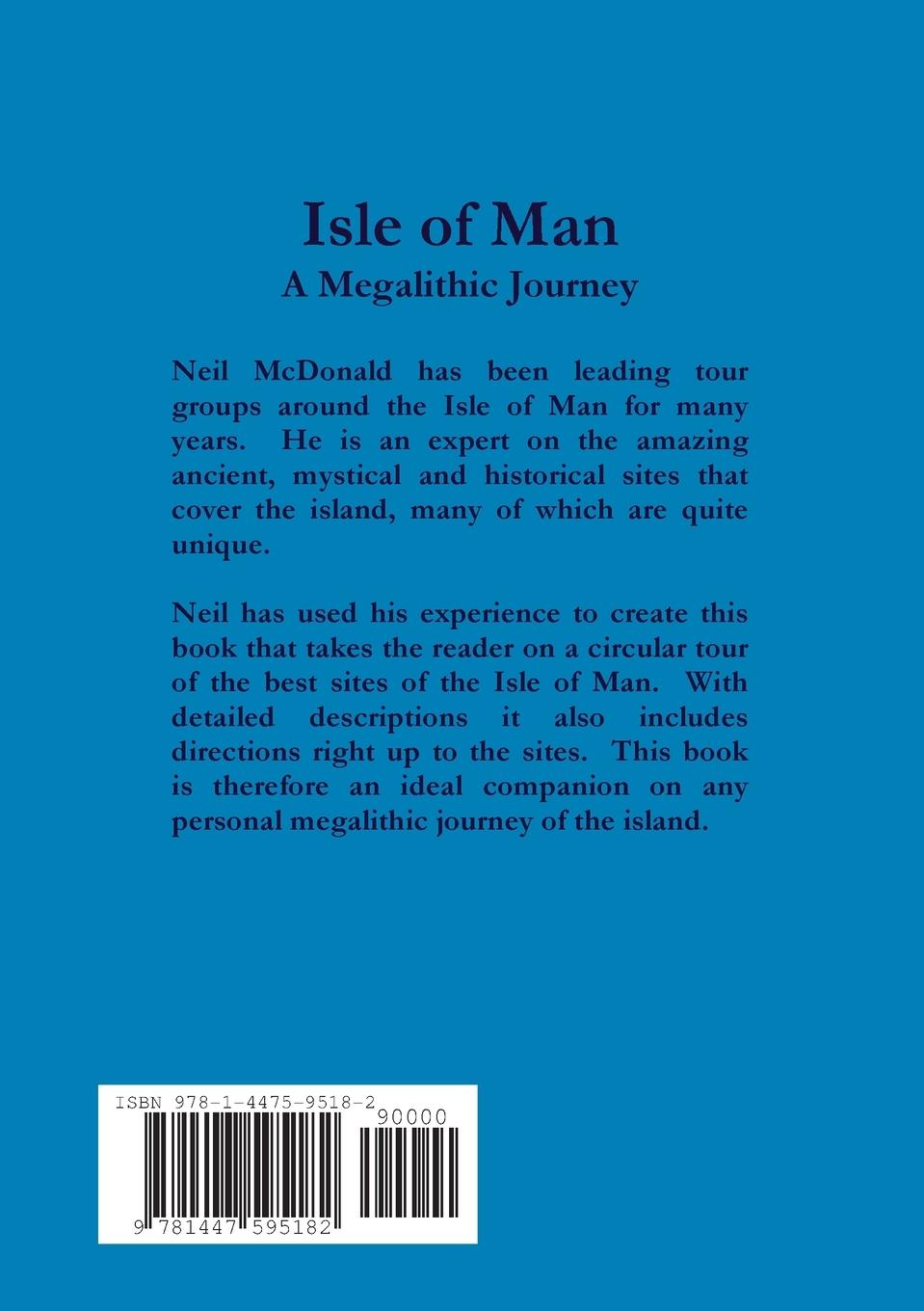 Rückseitencover Isle of Man, A Megalithic Journey