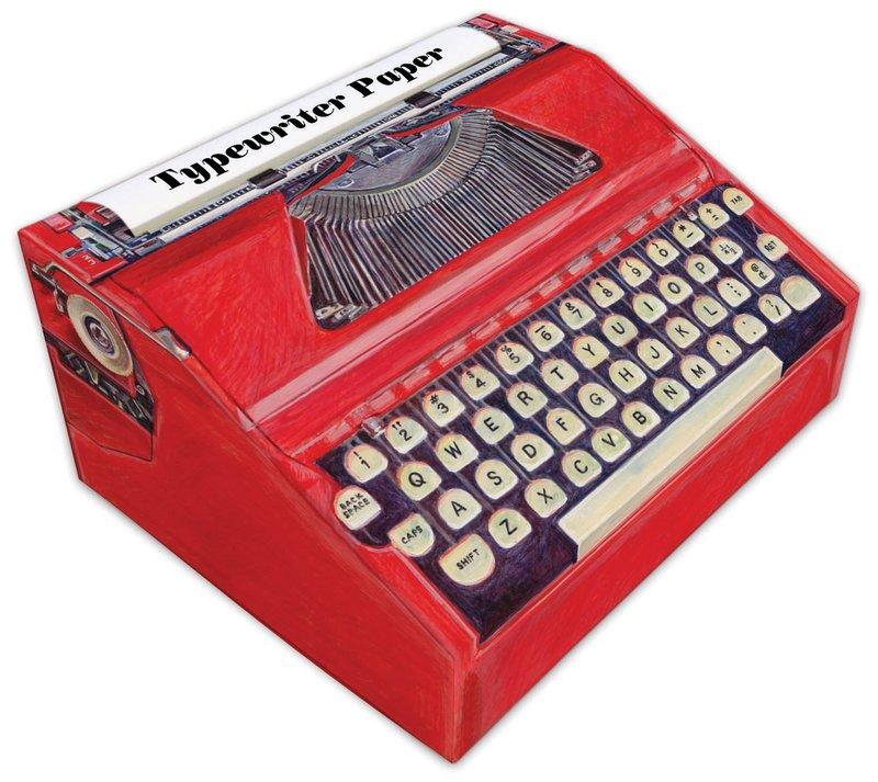 Vorderes Coverbild Typewriter Paper