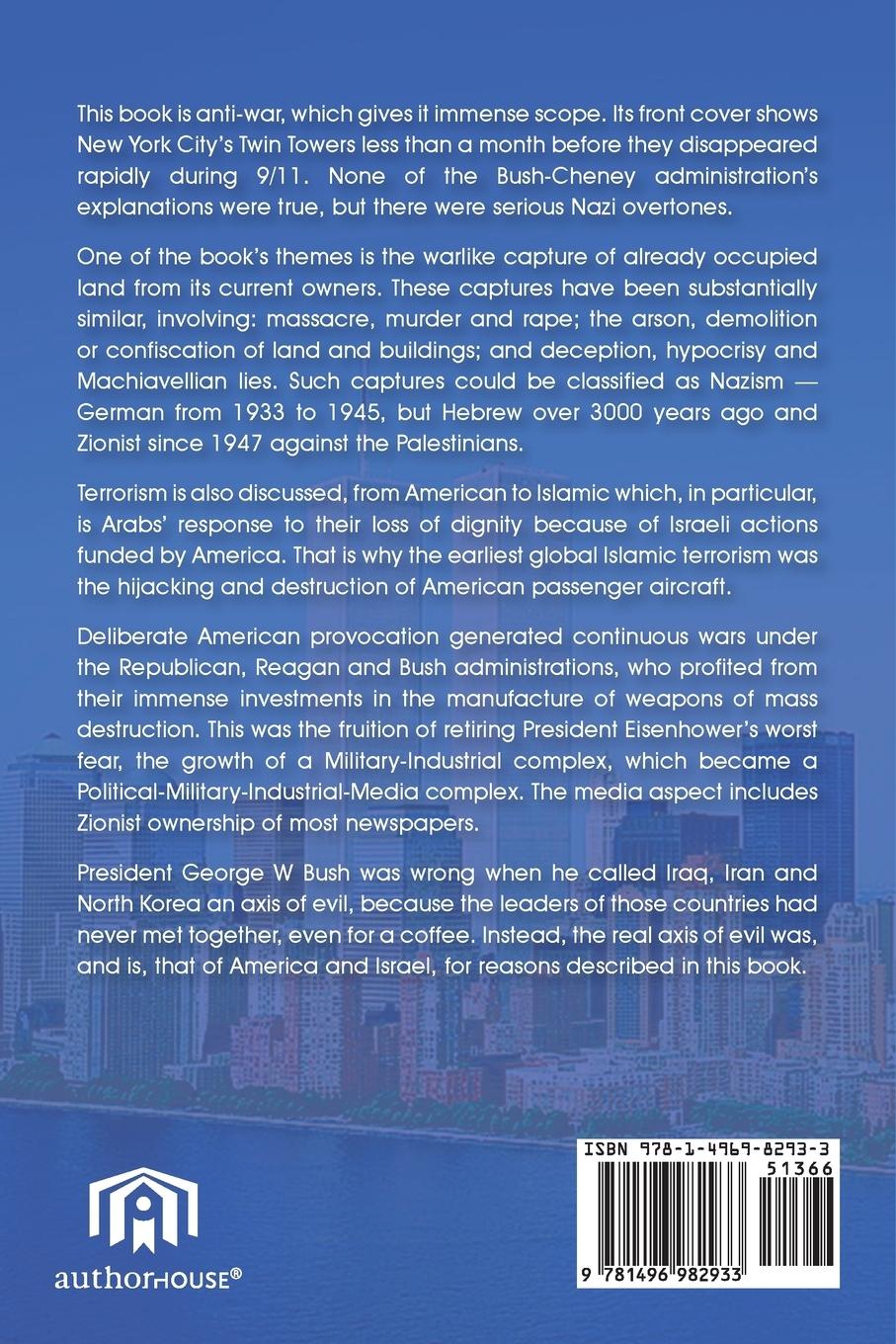 Rückseitencover America Betrayed ? Why 9/11 Occurred