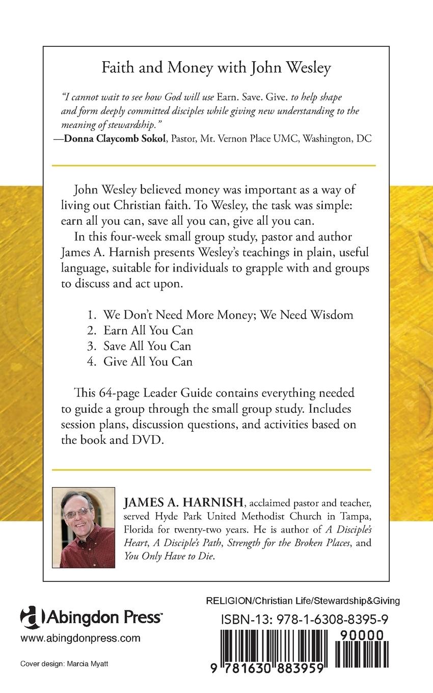 Rückseitencover Earn. Save. Give. Leader Guide