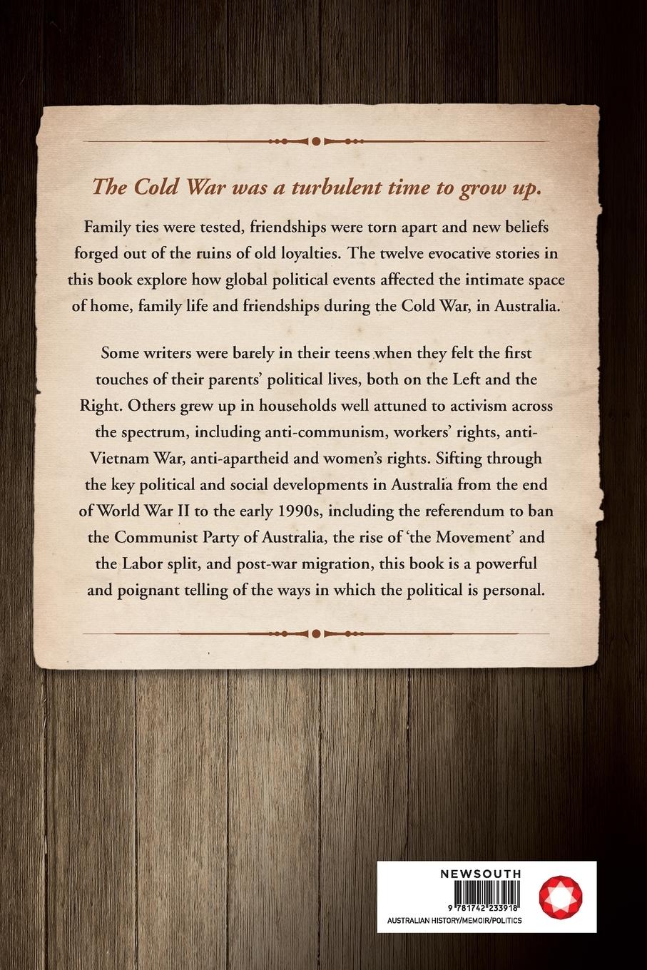 Rückseitencover What Did You Do in the Cold War Daddy?