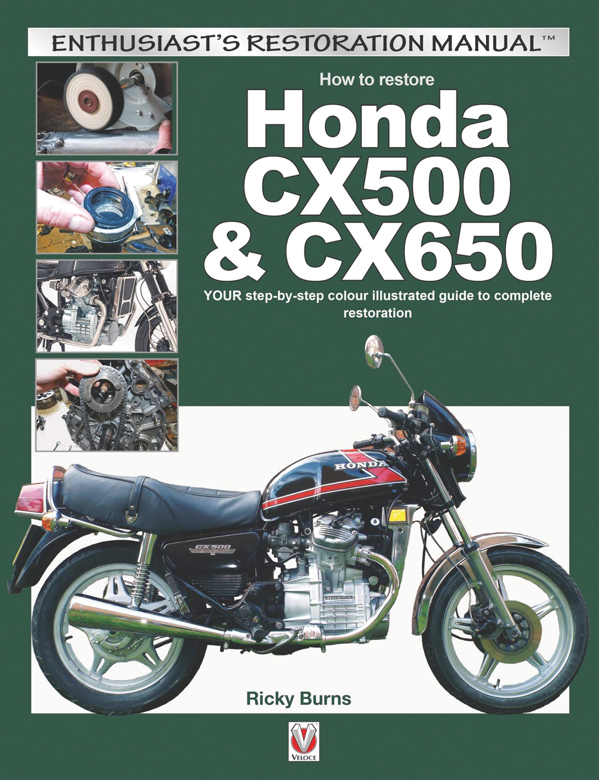 Vorderes Coverbild How to Restore Honda Cx500 & Cx650