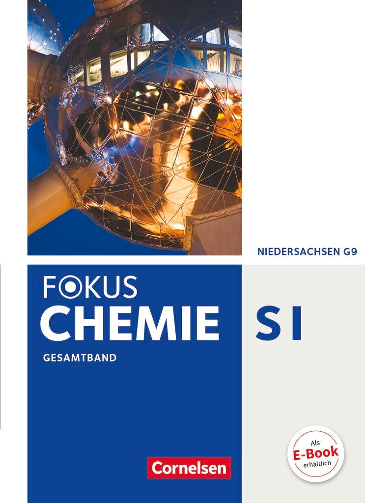 Vorderes Coverbild Fokus Chemie Gesamtband. Schülerbuch Gymnasium Niedersachsen