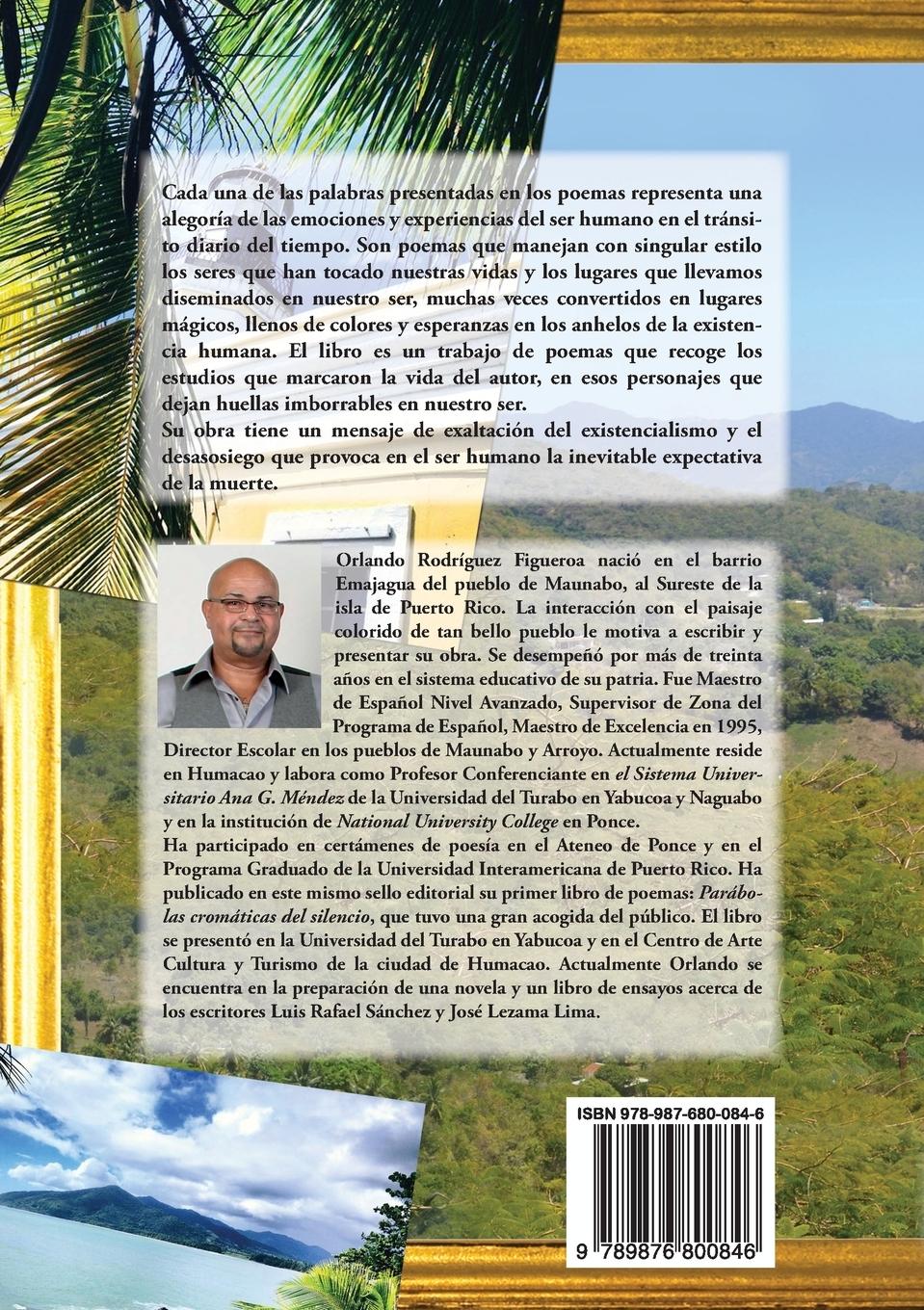 Rückseitencover Metaforas de Color En Un Cuerpo Silente