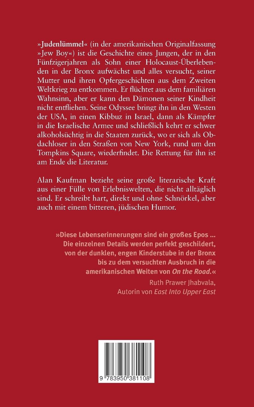 Rückseitencover Judenlümmel