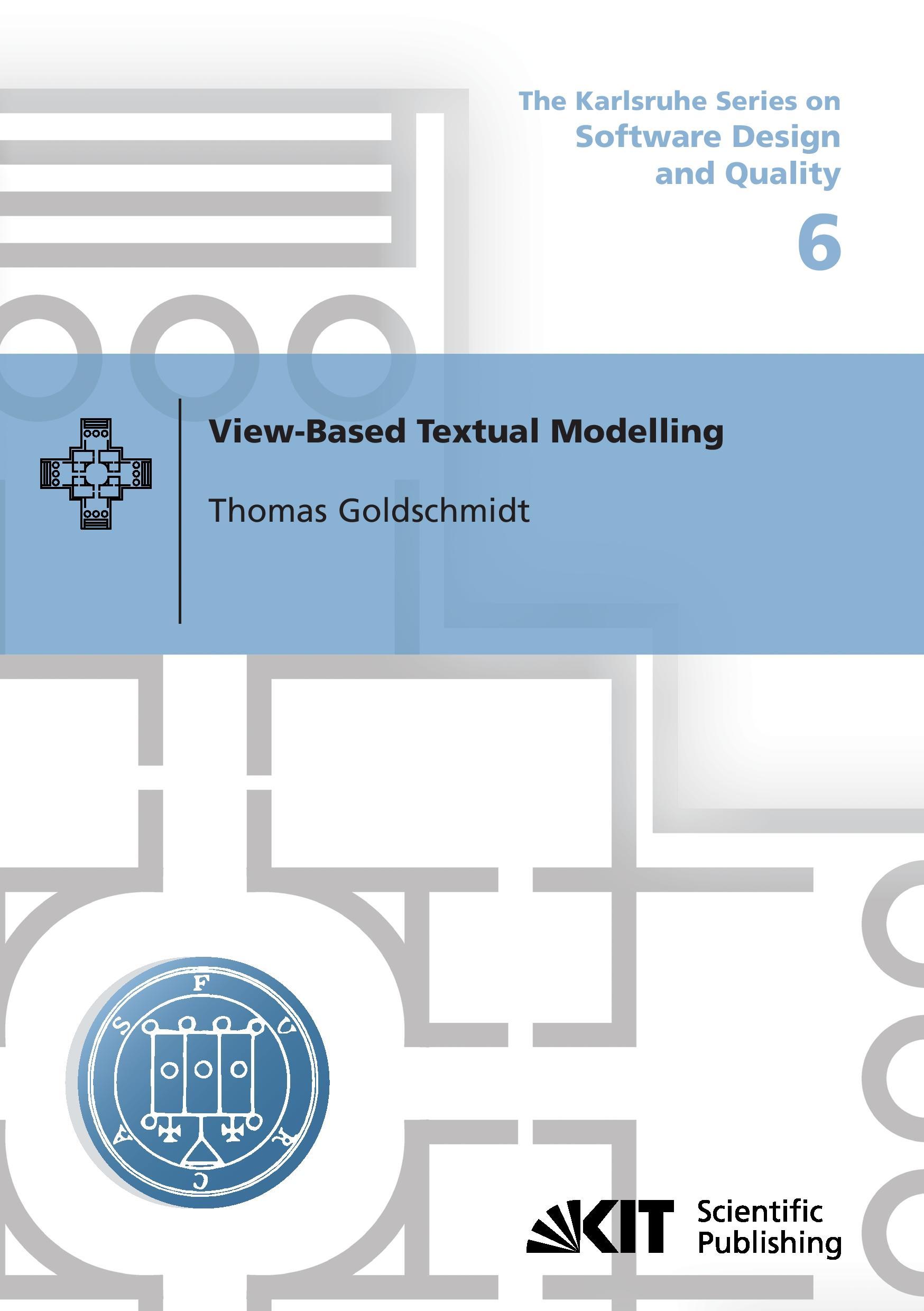 Vorderes Coverbild View-based textual modelling