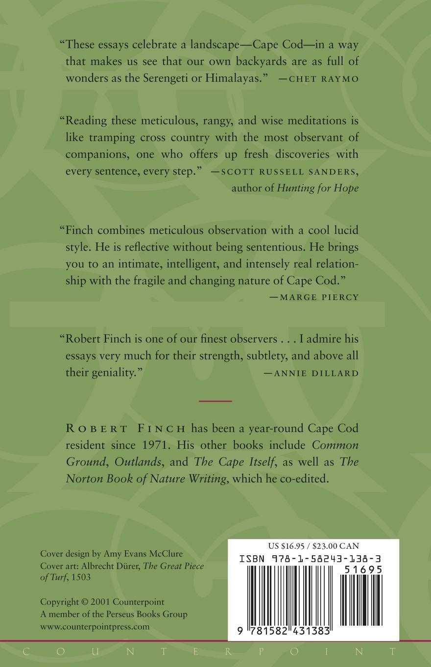 Rückseitencover Death of a Hornet and Other Cape Cod Essays