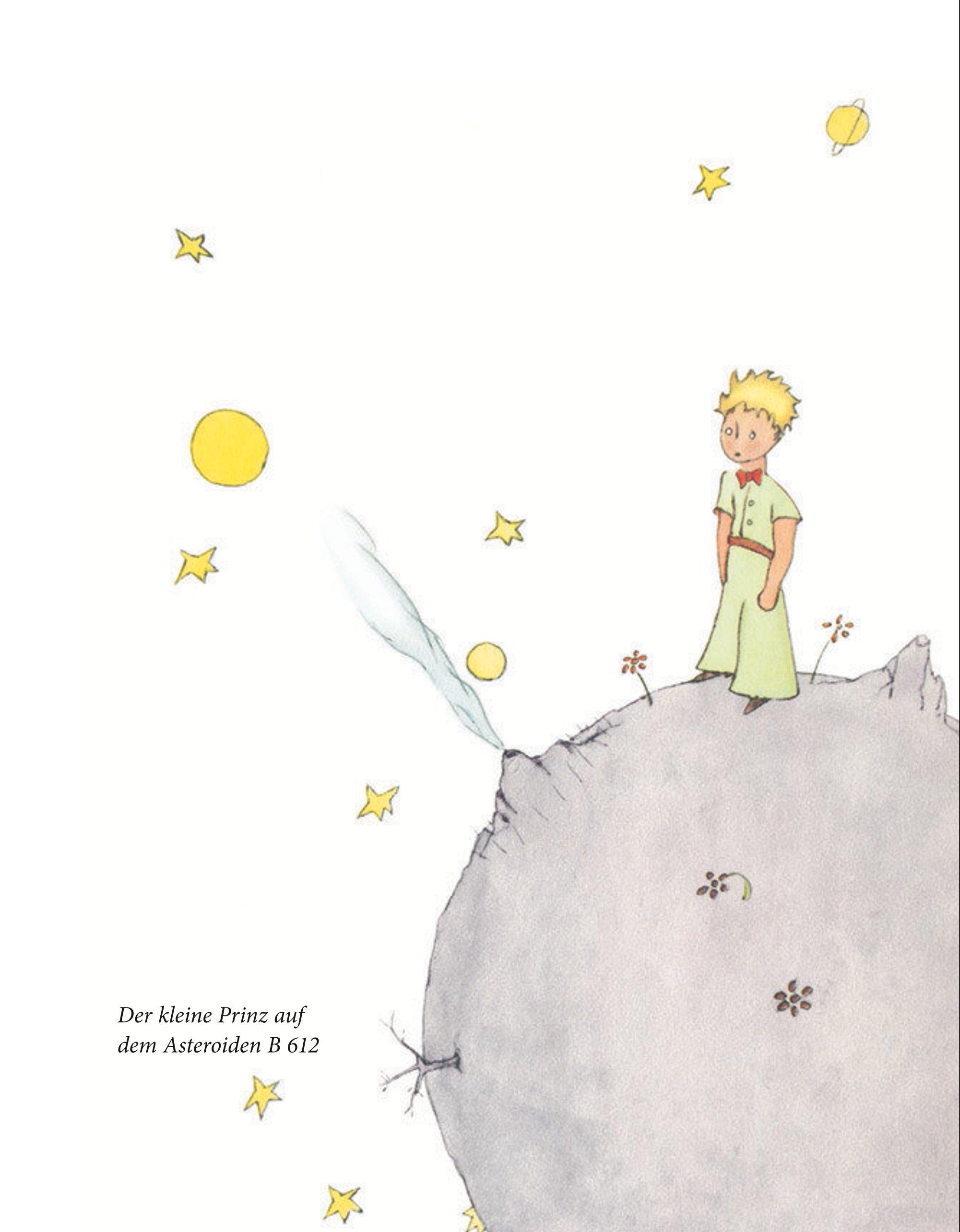 Beispielinhalt (Bild) Der Kleine Prinz. Die Originalausgabe