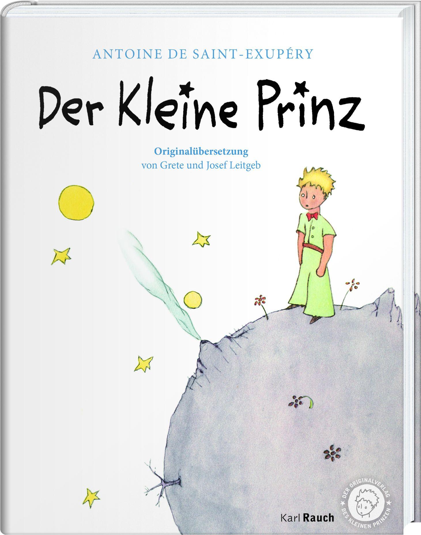 Vorderes Coverbild Der Kleine Prinz. Die Originalausgabe