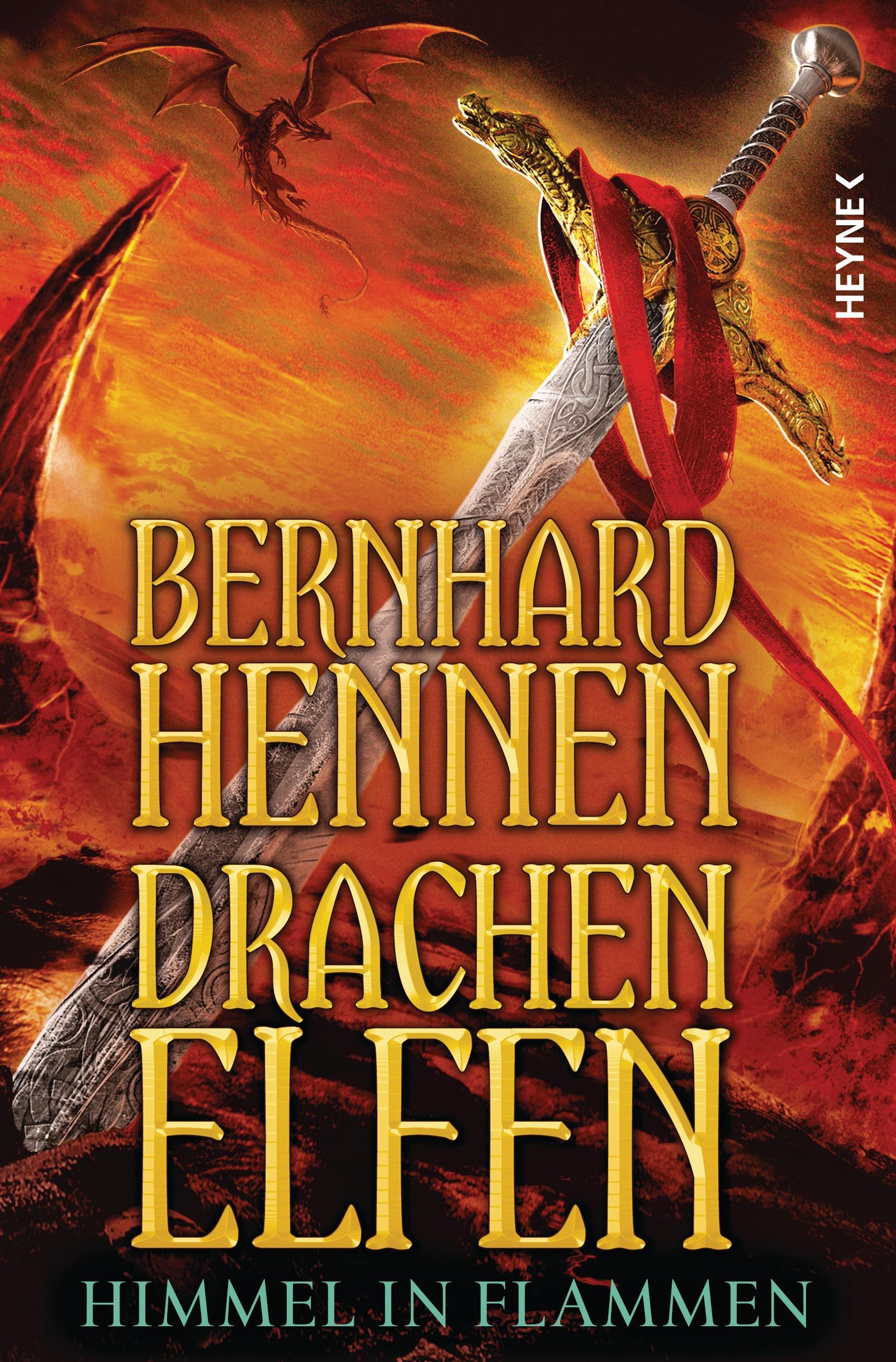Vorderes Coverbild Drachenelfen 05 - Himmel in Flammen
