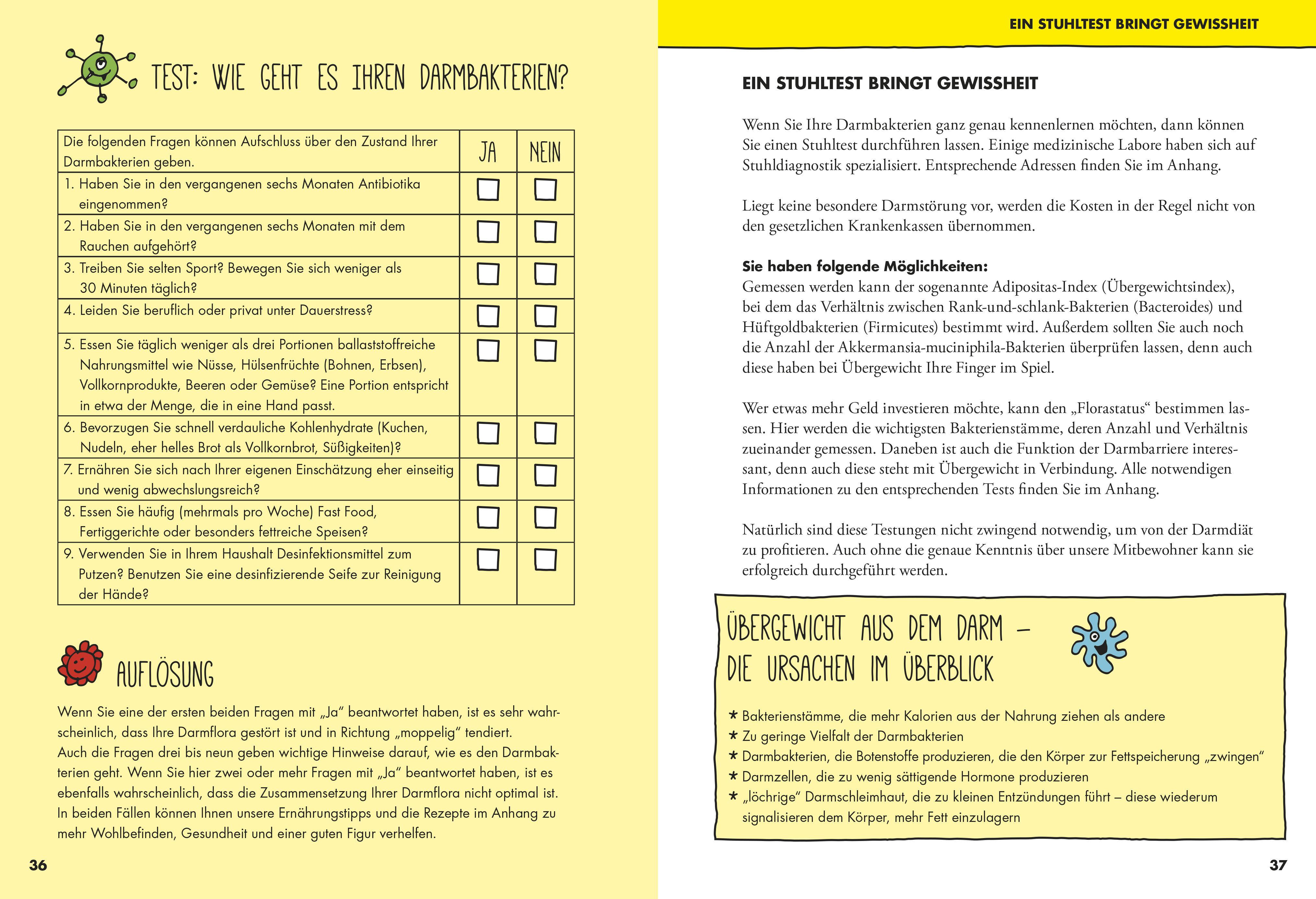 Beispielinhalt (Bild) Schlank mit Darm