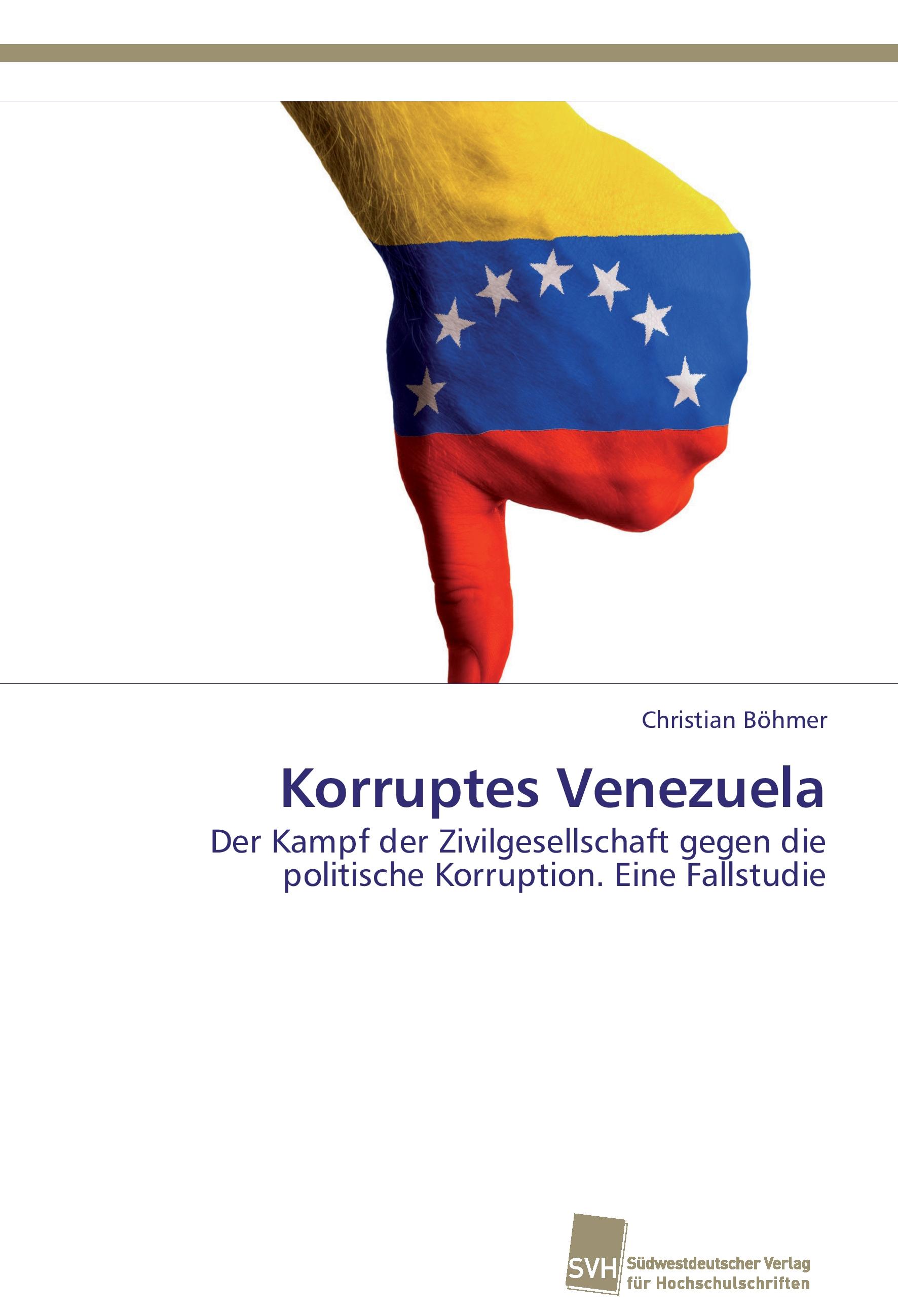 Vorderes Coverbild Korruptes Venezuela