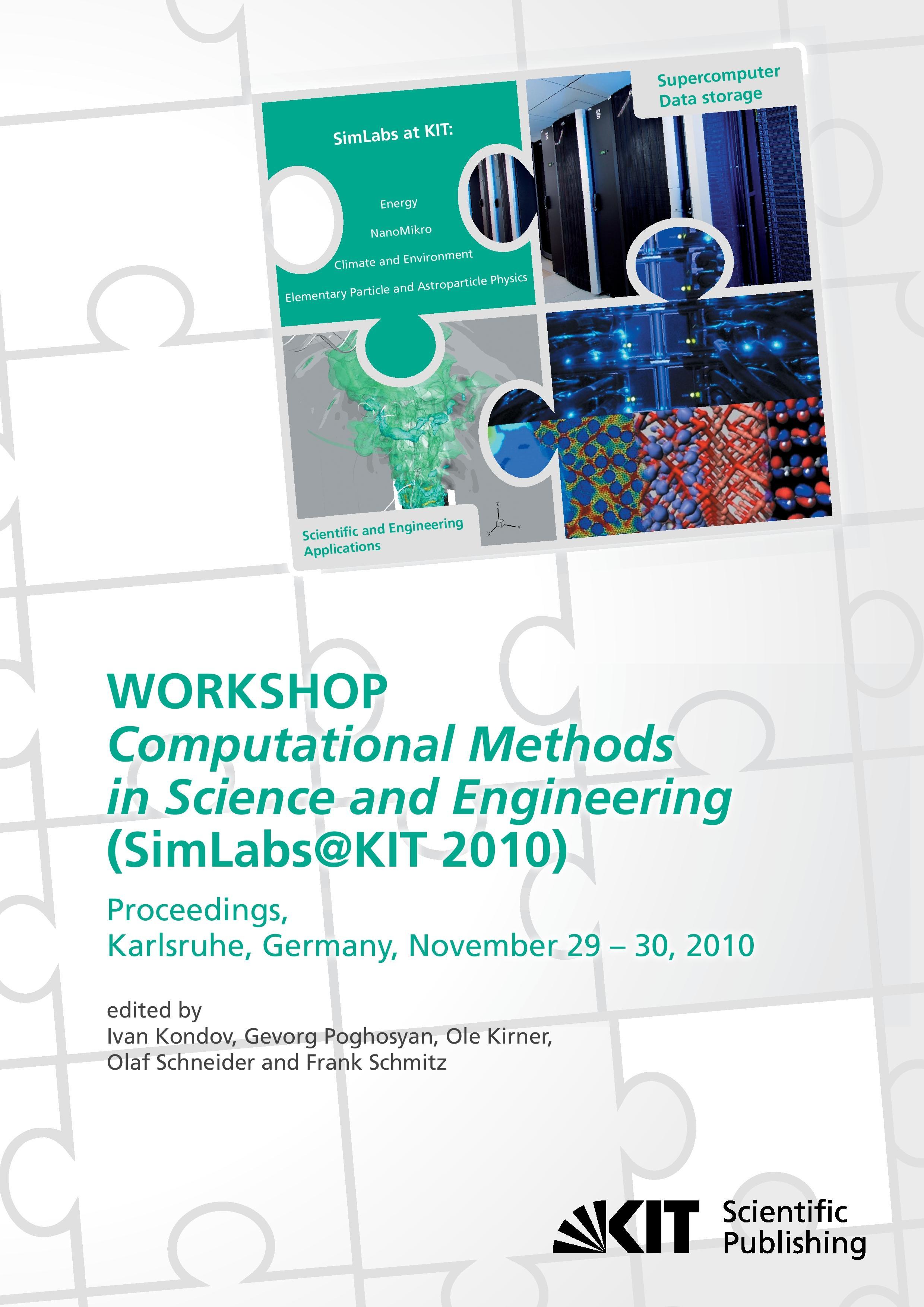 Vorderes Coverbild Computational Methods in Science and Engineering : Proceedings of the Workshop SimLabs@KIT, November 29 - 30, 2010, Karlsruhe, Germany