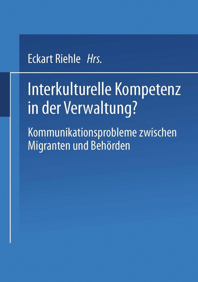 Vorderes Coverbild Interkulturelle Kompetenz in der Verwaltung?