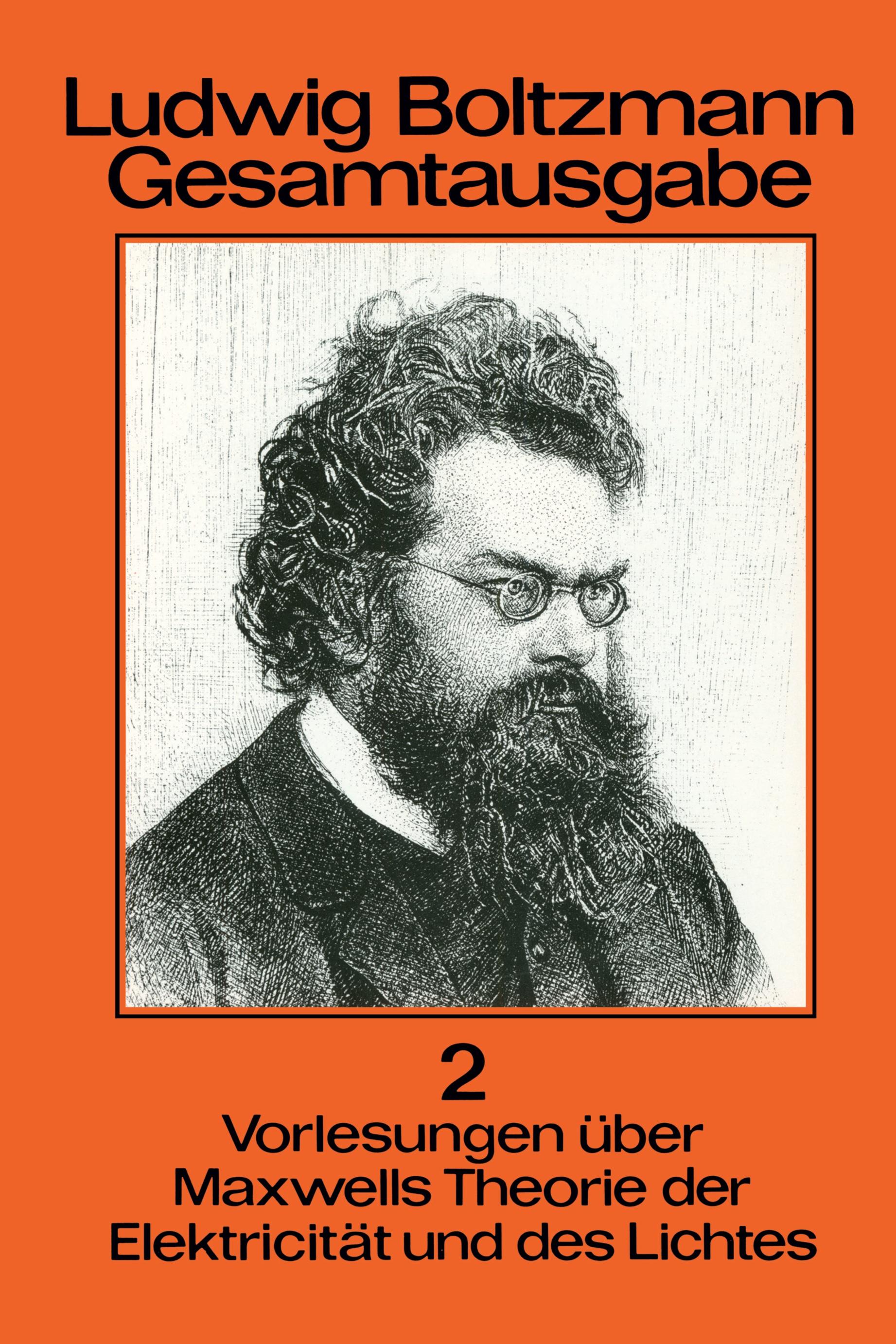 Vorderes Coverbild Ludwig Boltzmann Gesamtausgabe