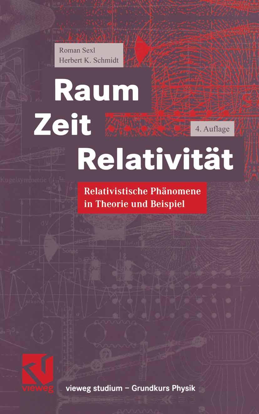 Vorderes Coverbild Raum Zeit Relativität