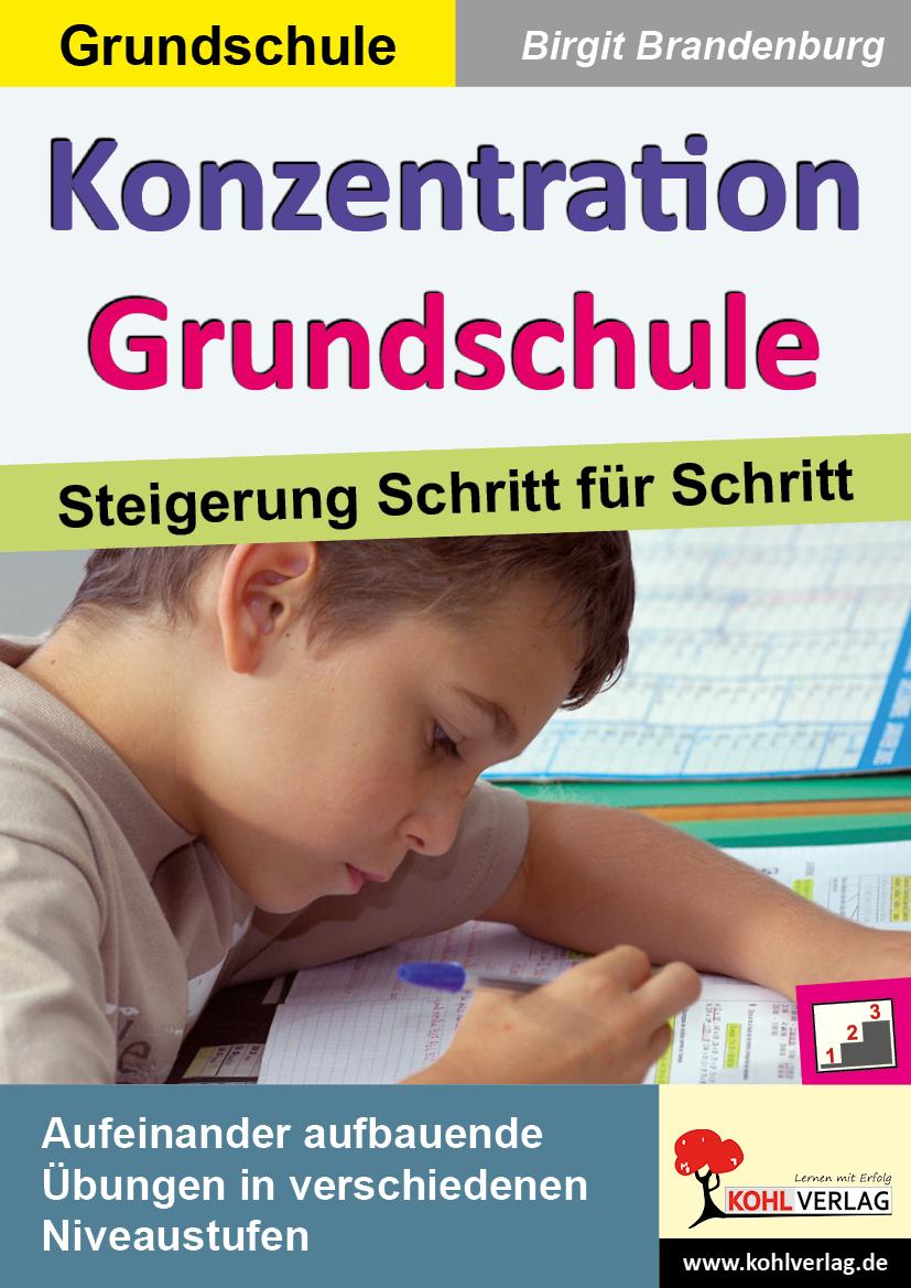 Vorderes Coverbild Konzentration Grundschule
