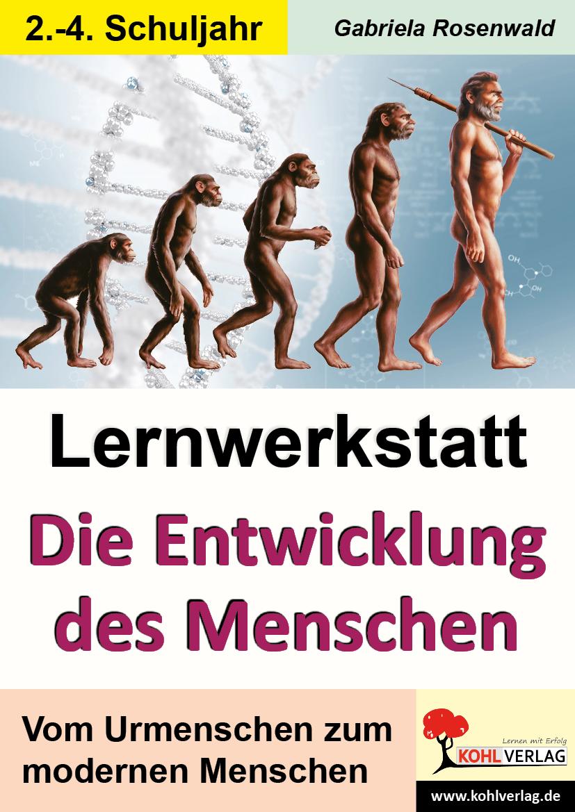 Vorderes Coverbild Lernwerkstatt Die Entwicklung des Menschen