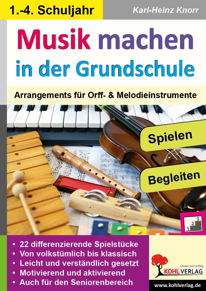 Vorderes Coverbild Musik machen in der Grundschule