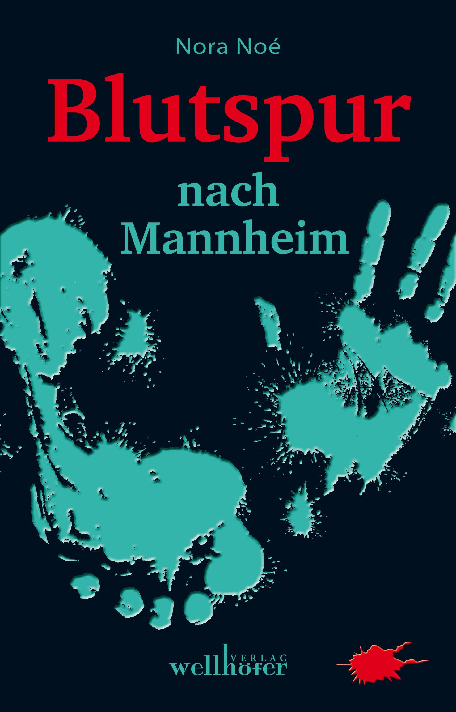 Vorderes Coverbild Blutspur nach Mannheim