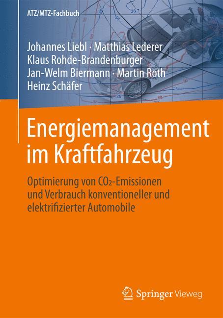 Vorderes Coverbild Energiemanagement im Kraftfahrzeug