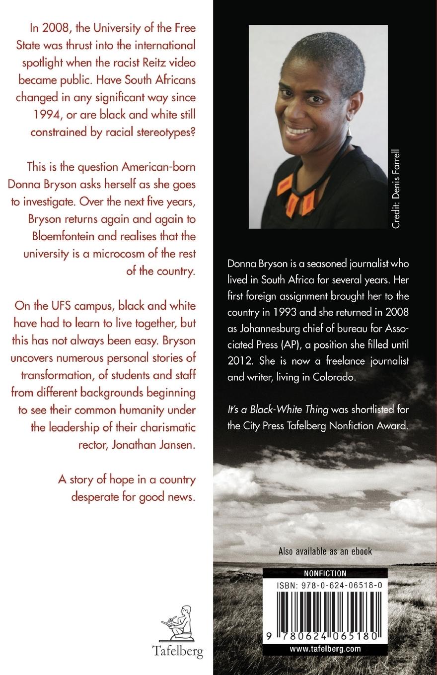 Rückseitencover It's a Black-White Thing