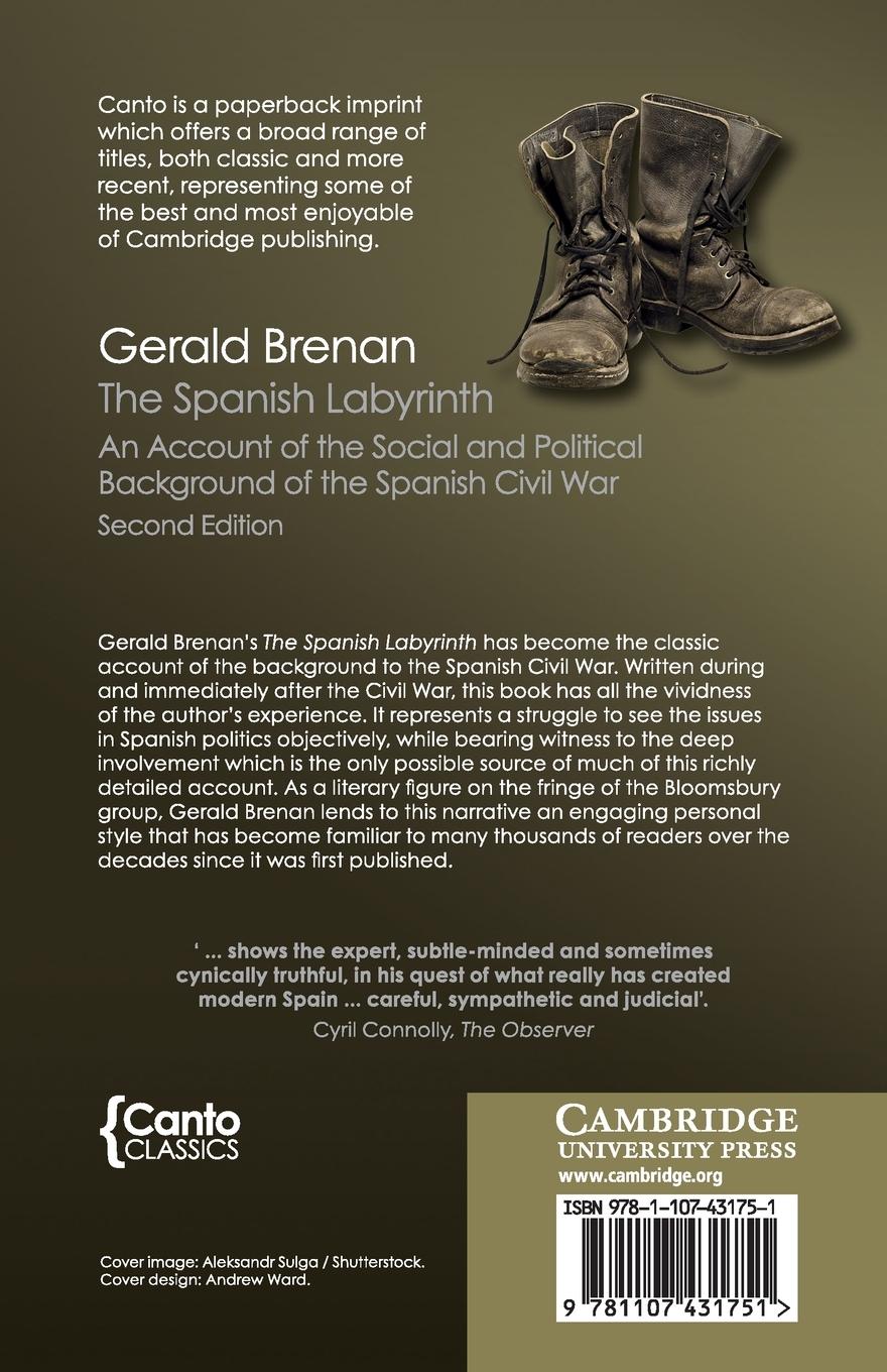 Rückseitencover The Spanish Labyrinth