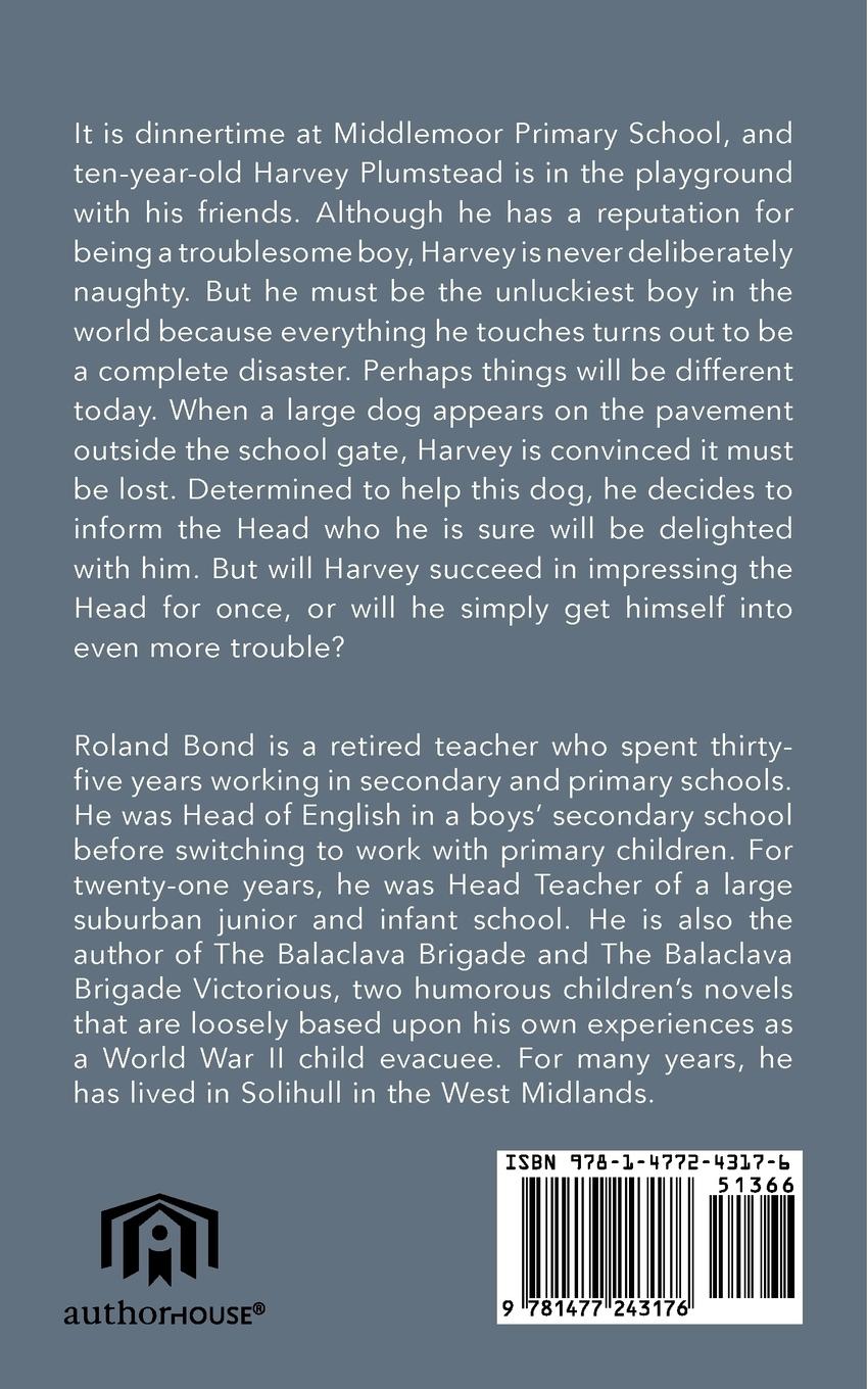 Rückseitencover Harvey Plumstead and the Dinnertime Dog