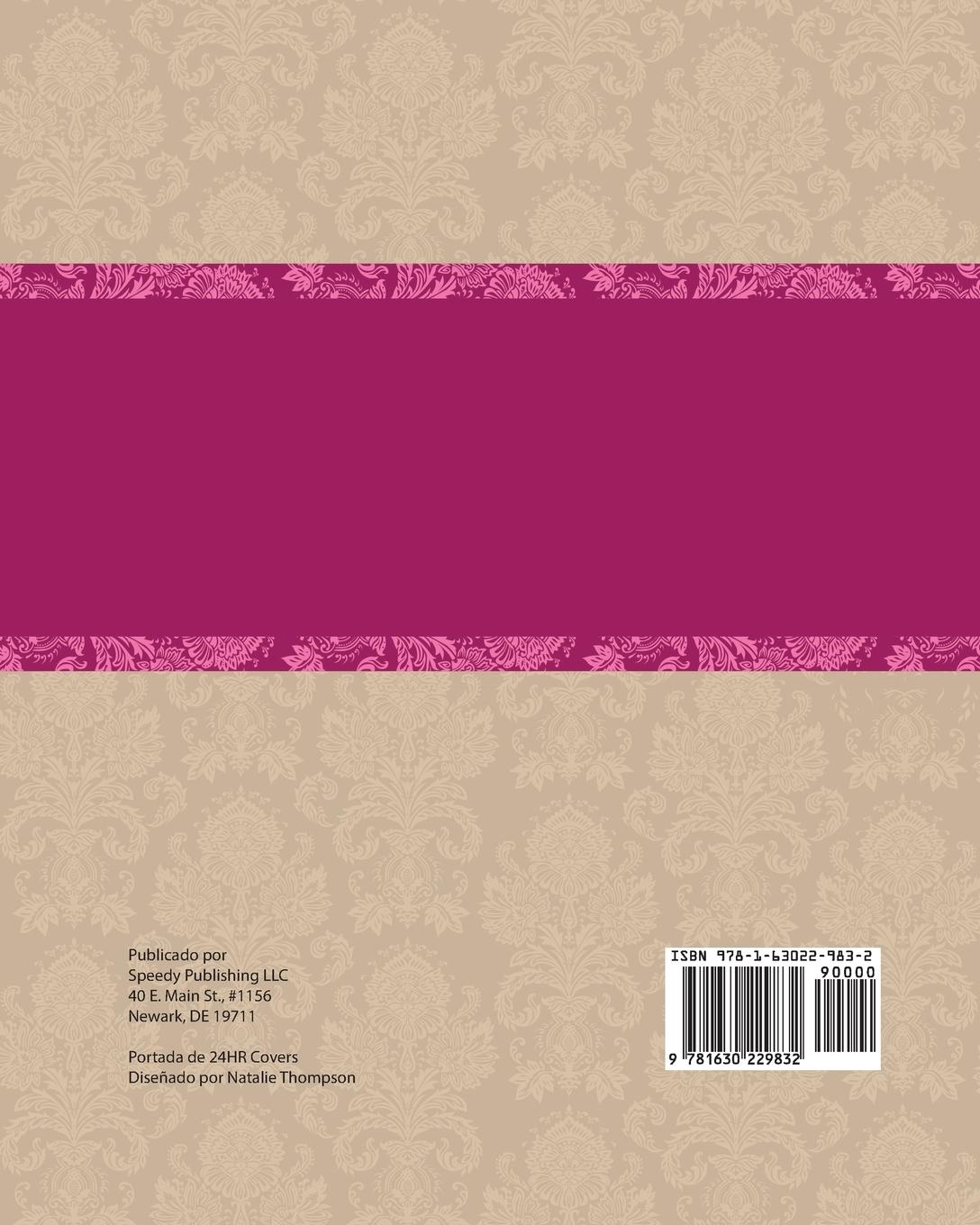 Rückseitencover Planificador de Bodas El Organizador Definitivo Para La Alegre Novia