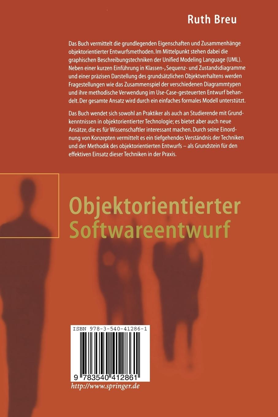 Rückseitencover Objektorientierter Softwareentwurf