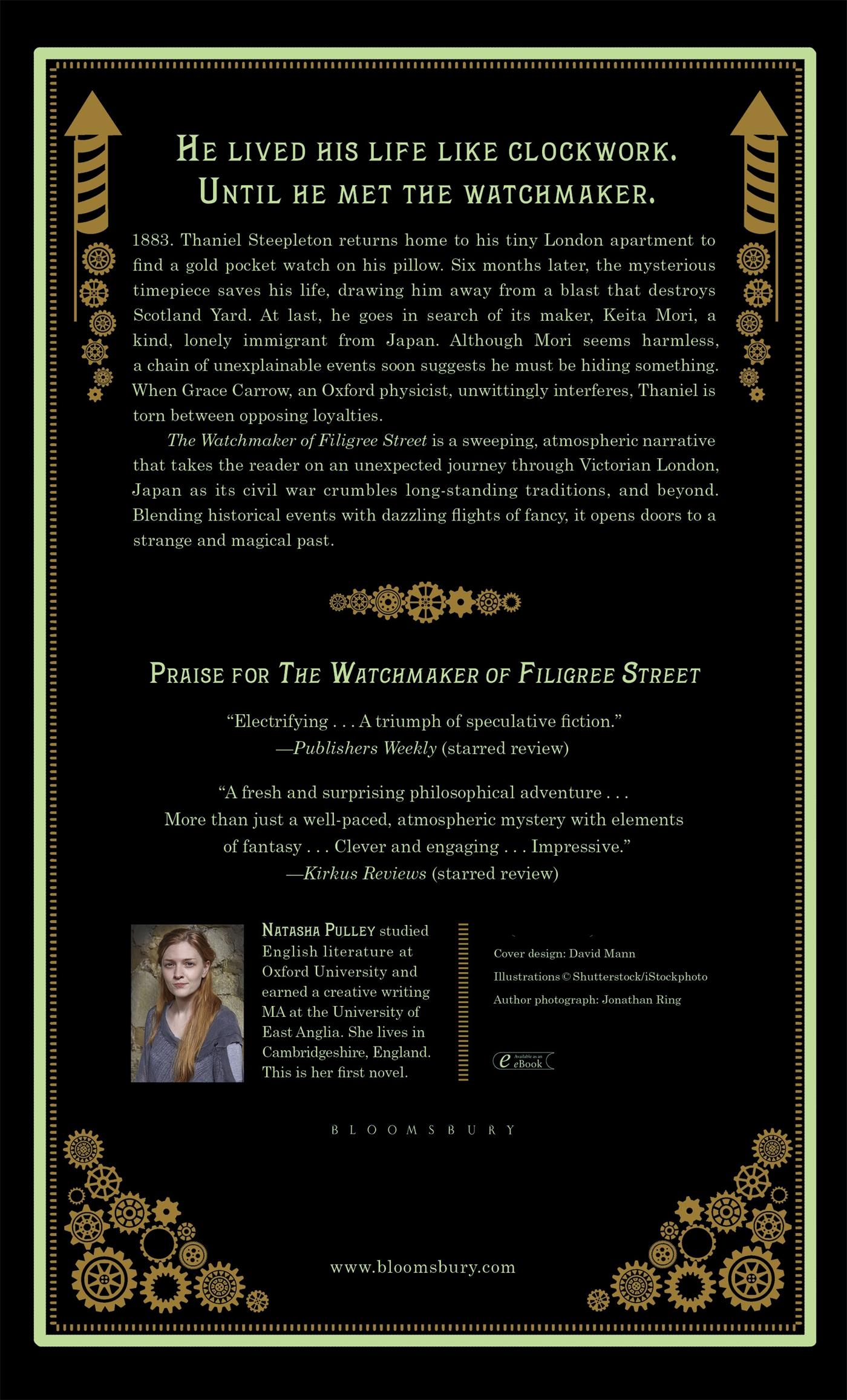 Rückseitencover The Watchmaker of Filigree Street