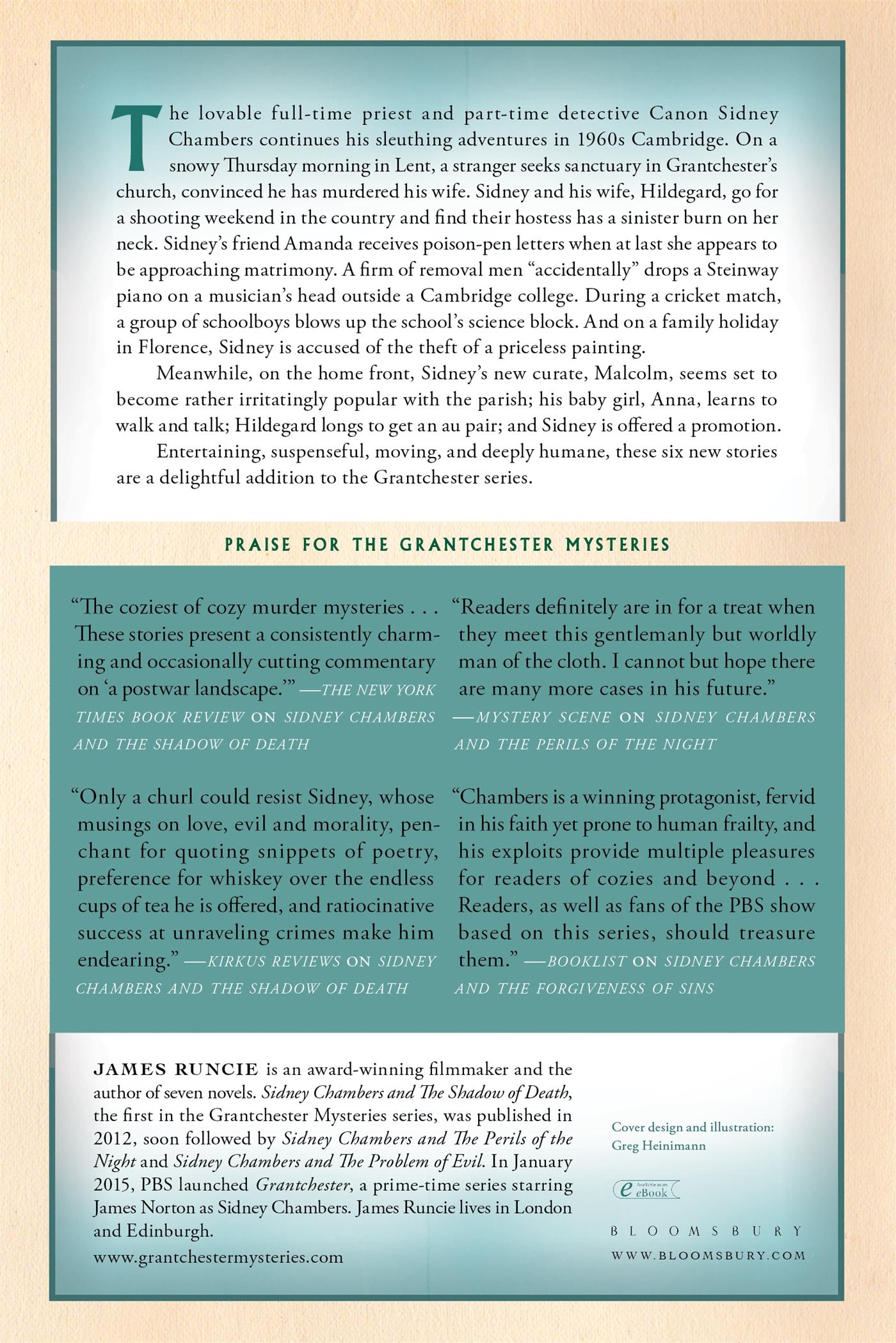 Rückseitencover Sidney Chambers and the Forgiveness of Sins