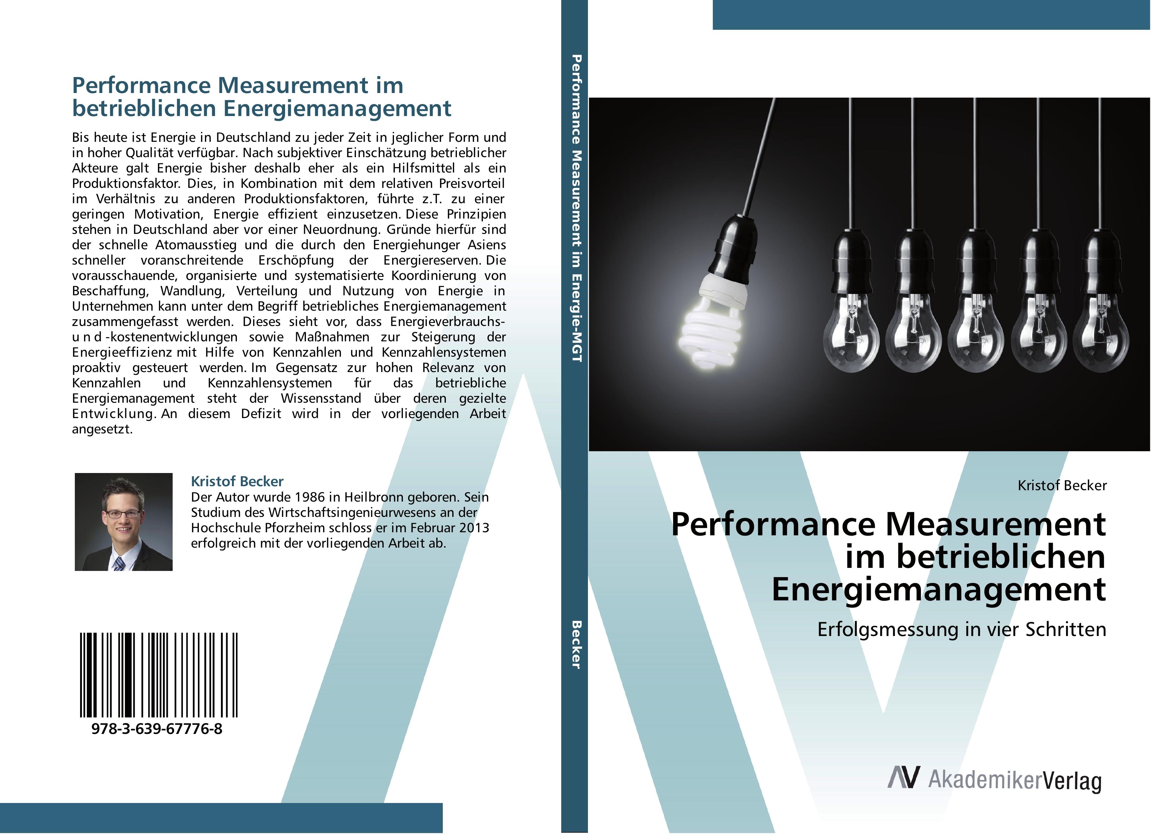 Vorderes Coverbild Performance Measurement im betrieblichen Energiemanagement