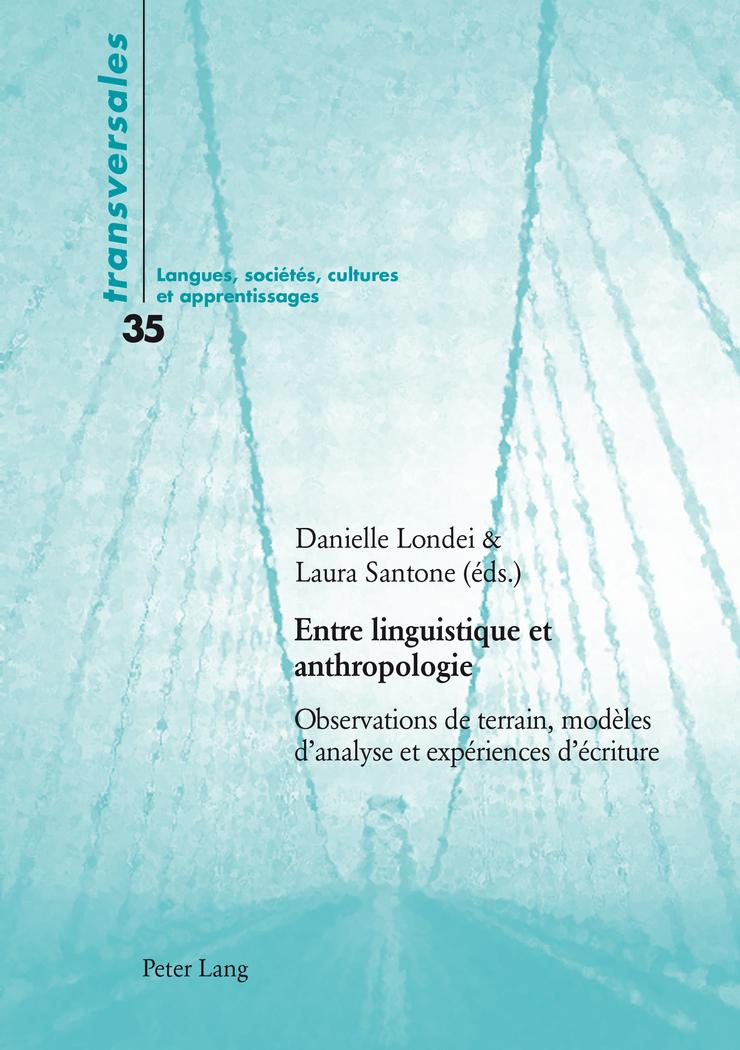 Vorderes Coverbild Entre linguistique et anthropologie
