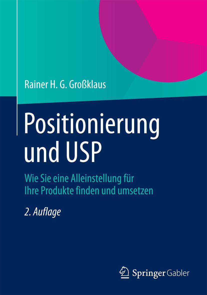 Vorderes Coverbild Positionierung und USP