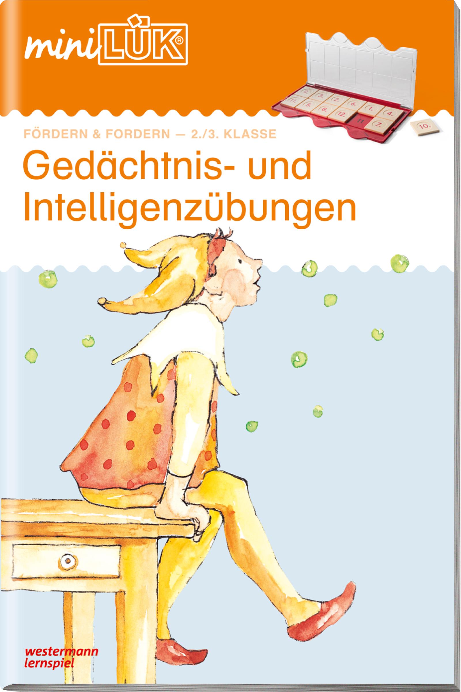 Vorderes Coverbild miniLÜK. Gedächtnis- und Intelligenzübungen 1