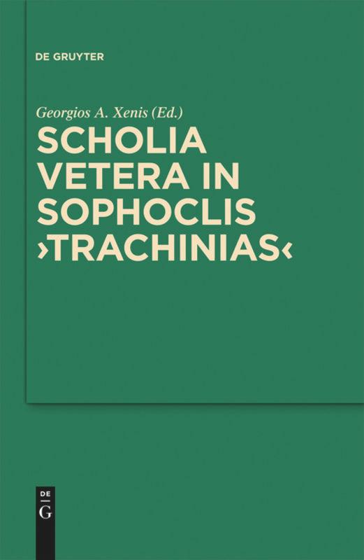 Vorderes Coverbild Scholia vetera in Sophoclis "Trachinias"