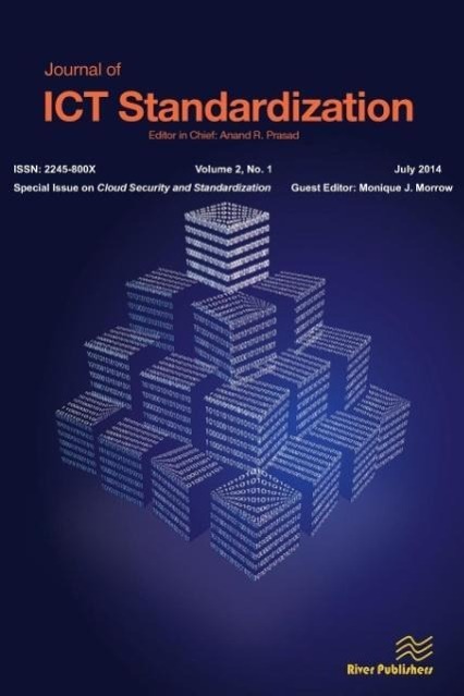 Vorderes Coverbild Journal of ICT Standardization 2-1; Special Issue on Cloud Security and Standardization