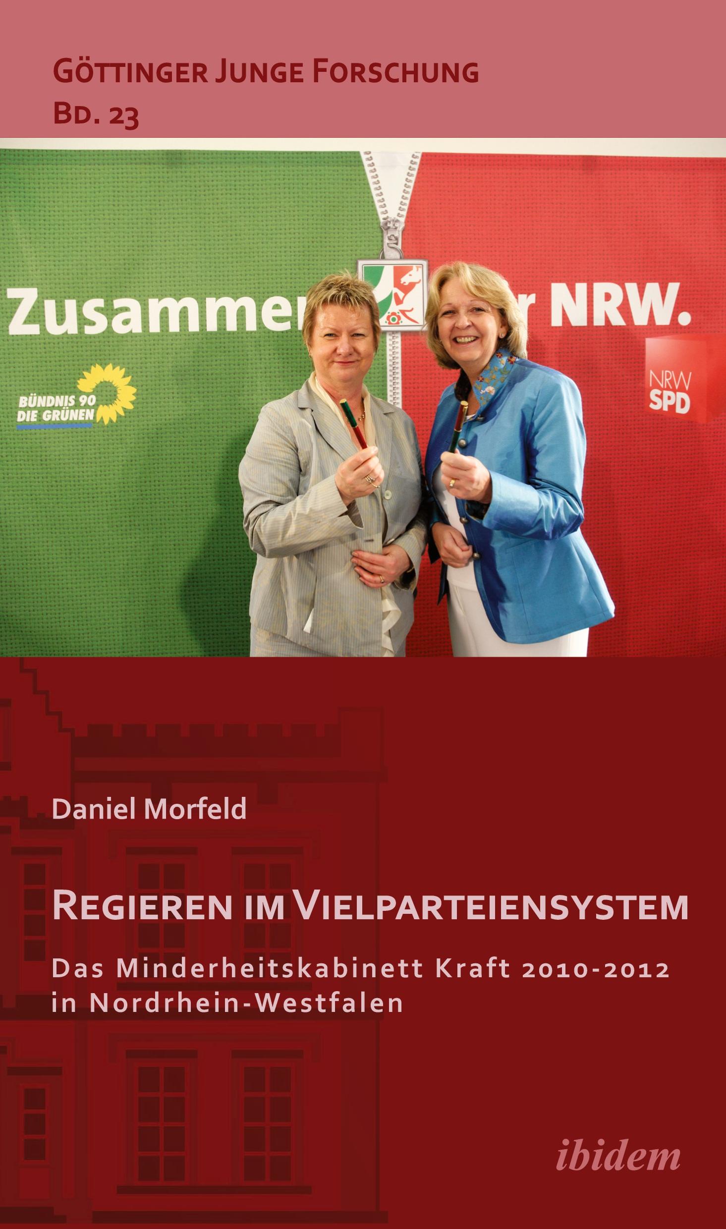 Vorderes Coverbild Regieren im Vielparteiensystem