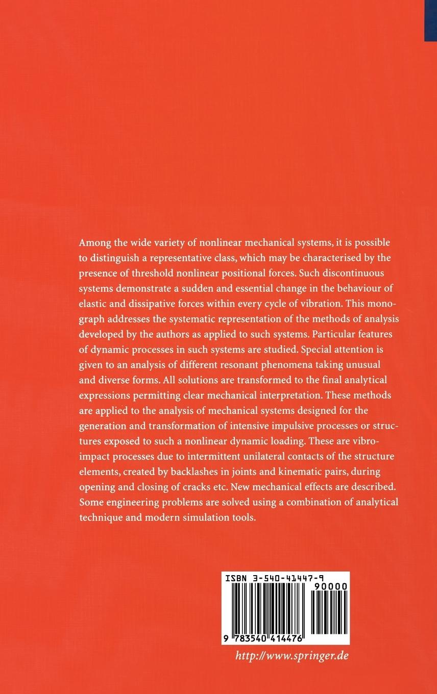 Rückseitencover Vibration of Strongly Nonlinear Discontinuous Systems